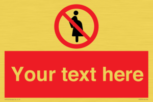 Custom prohibition not for pregnant women